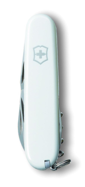 Werbeartikel Victorinox Camper | Schweizer Taschenmesser, 91 mm | Farbe: Weiß